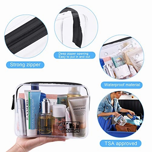 Packing Cubes for Travel Accessories Compression Luggage Organizer with TSA Approved Toiletry Bag (5-Pack)