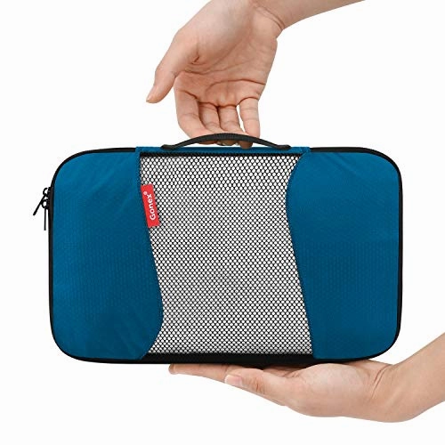 Packing Cubes Travel Organizer Cubes for Luggage 4xMedium Deep blue