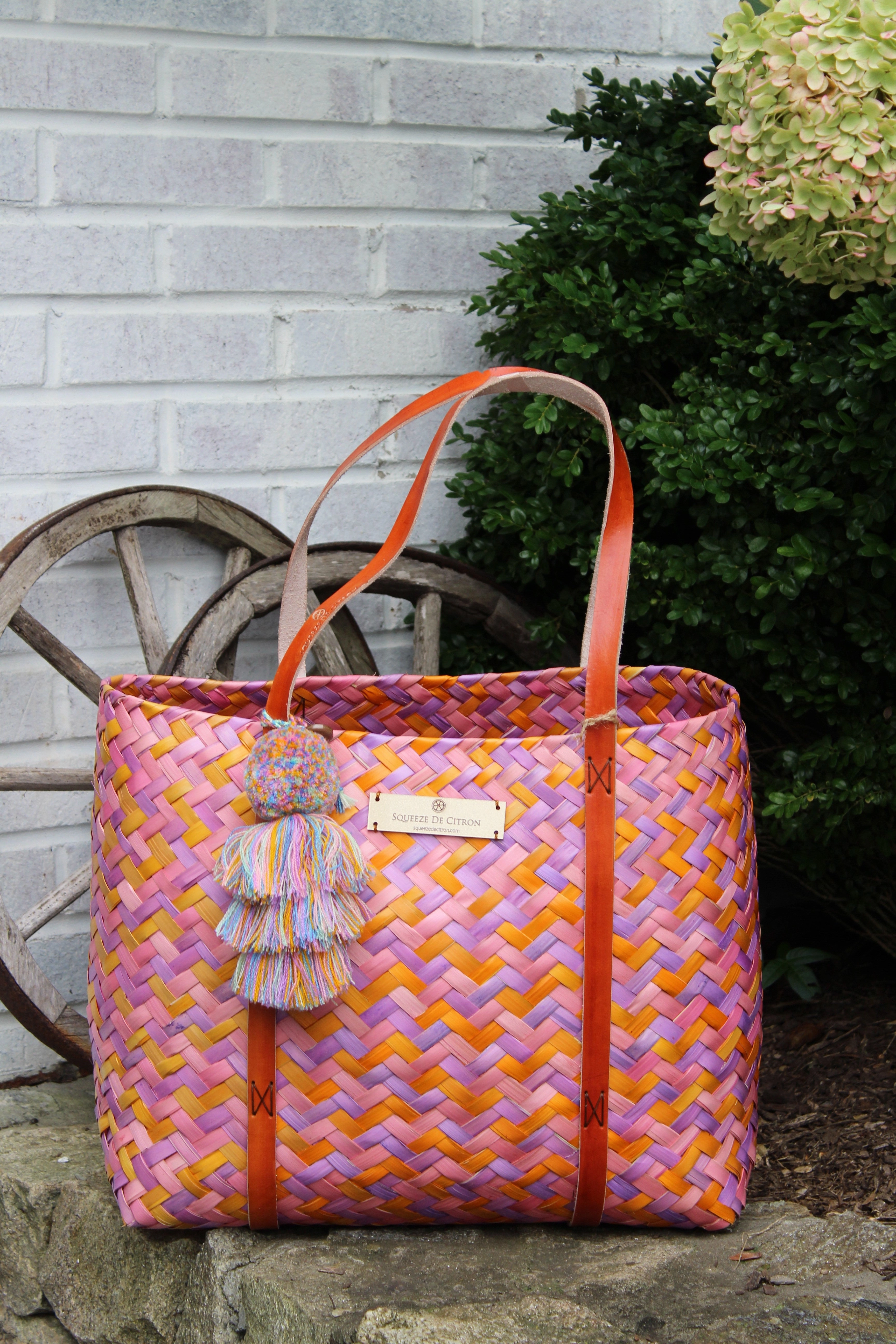 Palm Pintada Lavender / Rose Citron