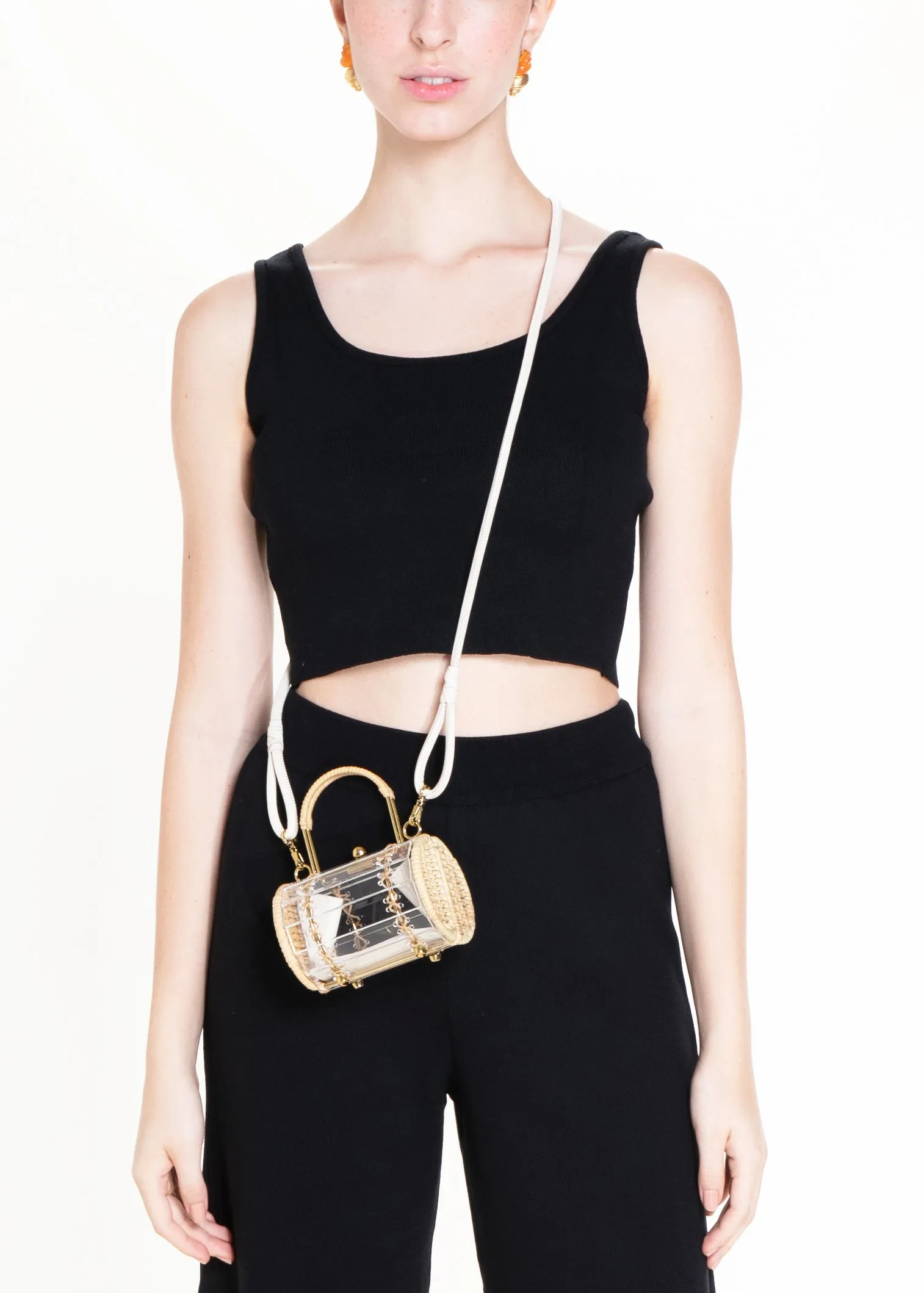 Petit Alix Gold Bag Crystal
