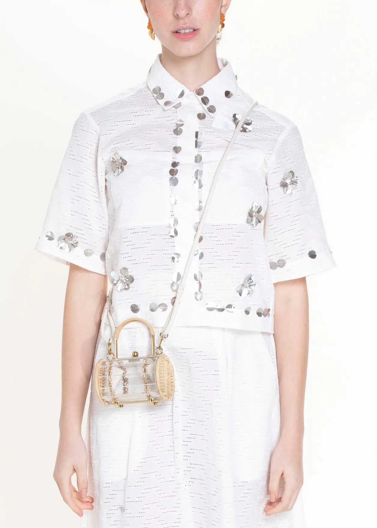 Petit Alix Gold Bag Crystal