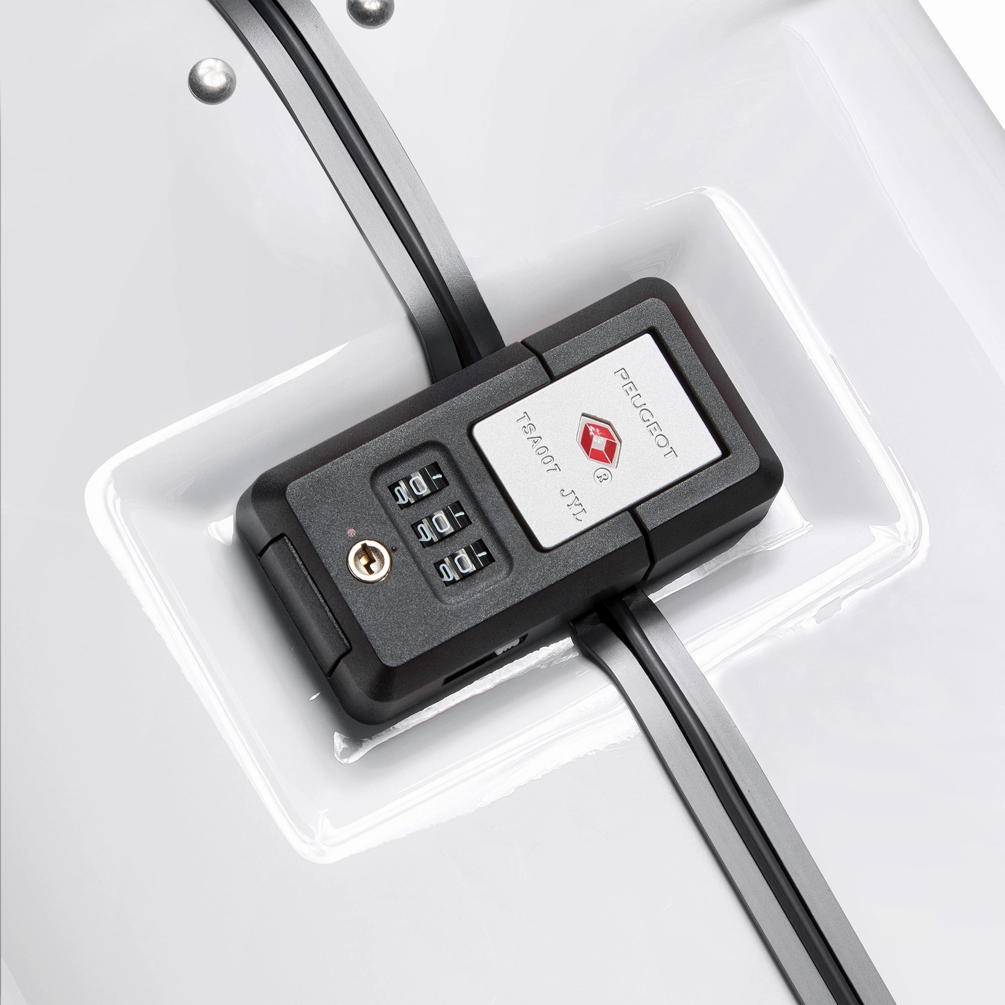 Peugeot Voyages Hardside Luggage with Spinner Wheels