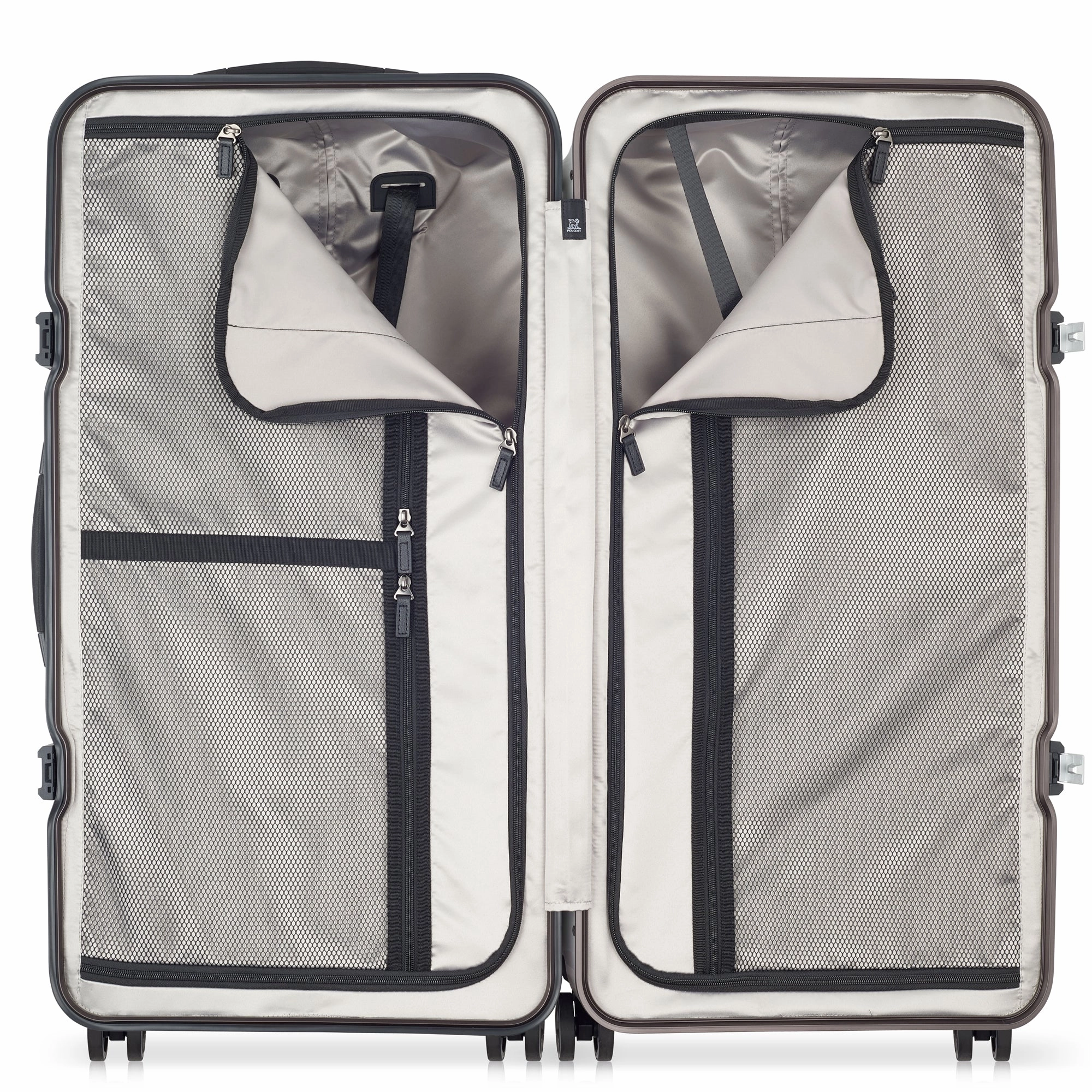 Peugeot Voyages Hardside Luggage with Spinner Wheels