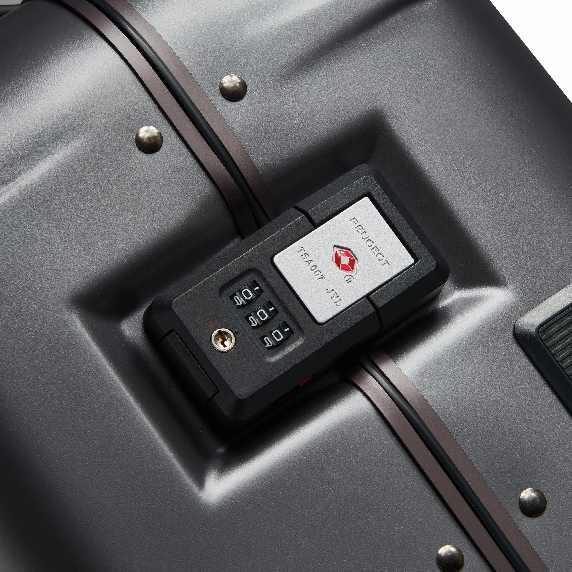 Peugeot Voyages Hardside Luggage with Spinner Wheels