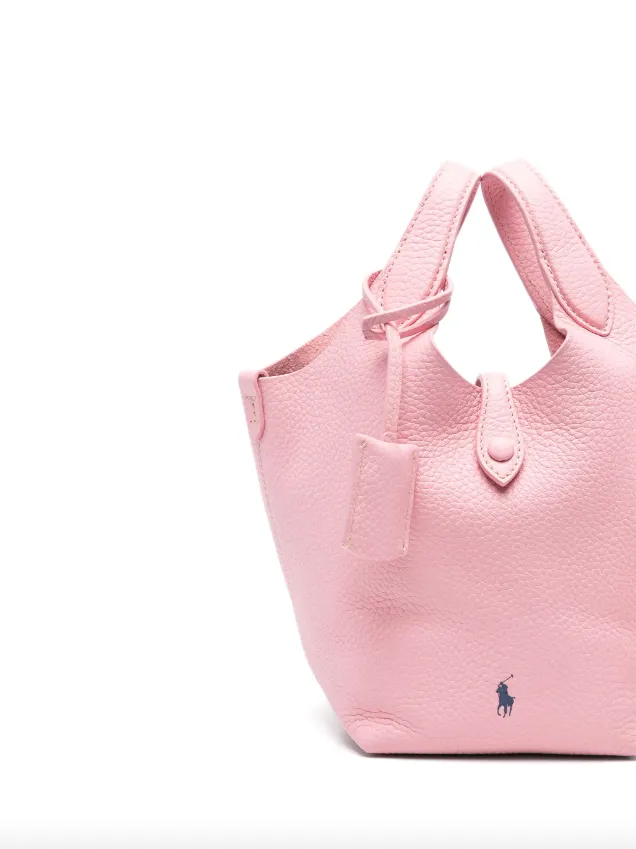 Polo Ralph Lauren Polo play leather small tote