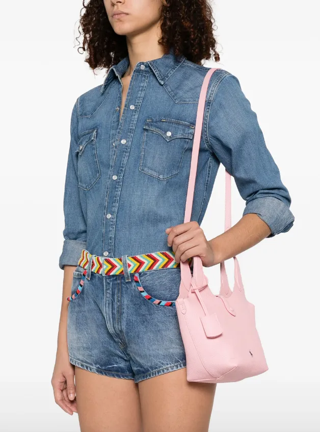 Polo Ralph Lauren Polo play leather small tote