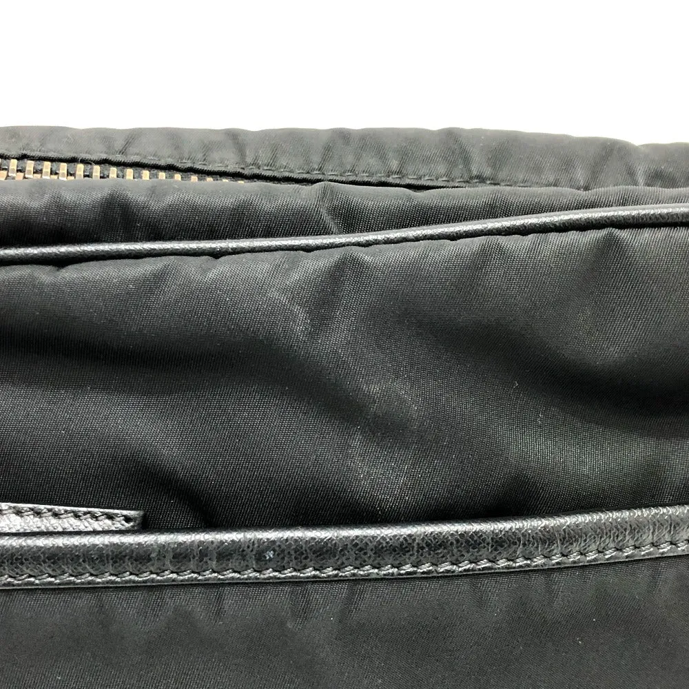 PRADA Shoulder Bag 2VH002 Nylon black Renylon Triangle Logo