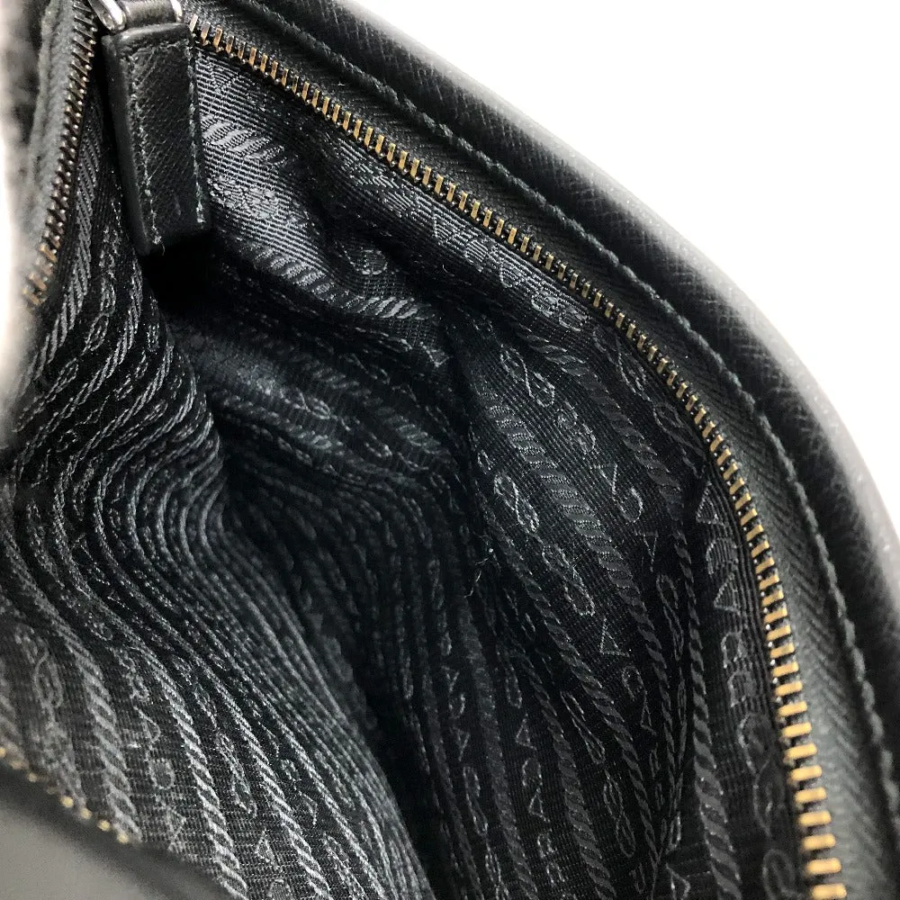 PRADA Shoulder Bag 2VH002 Nylon black Renylon Triangle Logo