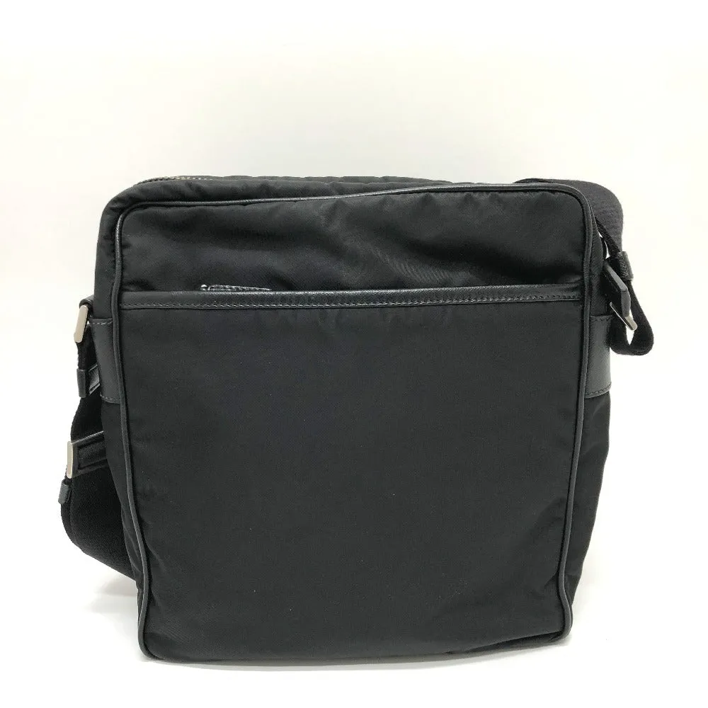 PRADA Shoulder Bag 2VH002 Nylon black Renylon Triangle Logo