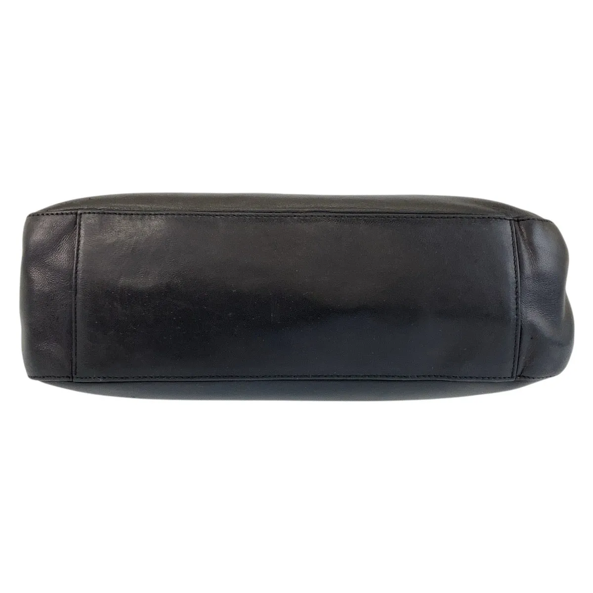 PRADA Shoulder Bag Leather, Plastic Black black Shoulder Bag Women Used