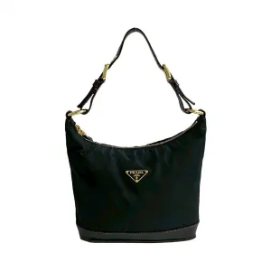 PRADA Shoulder Bag Nylon black