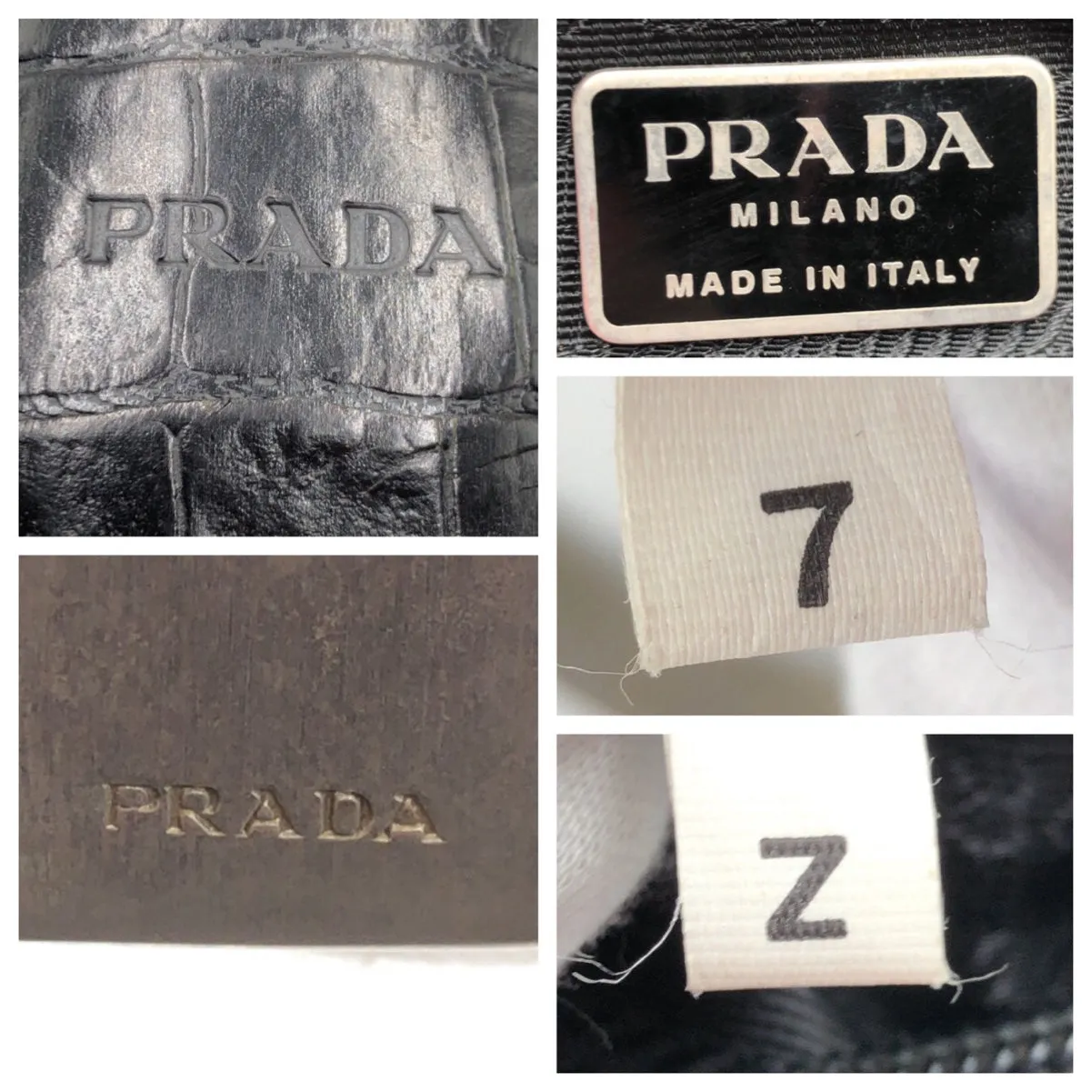 PRADA Shoulder Bag Nylon, Leather Black black Hobo Shoulder Bag Test Embossing Women Used