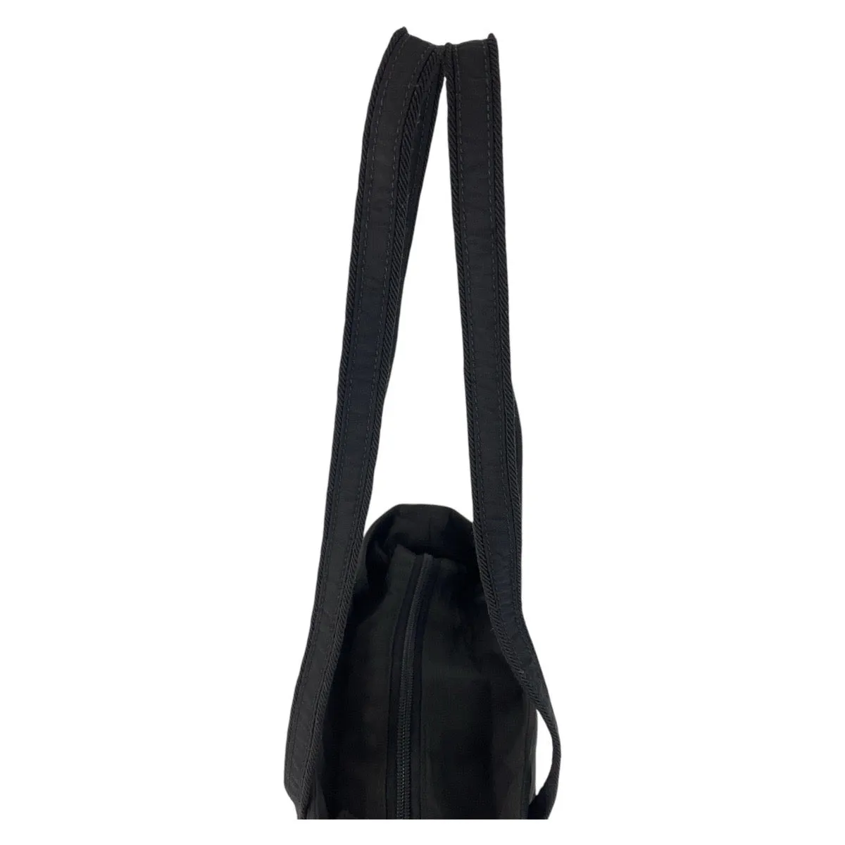 PRADA Tote Bag Nylon Black black Tote Bag Shoulder Bag Test Women Used