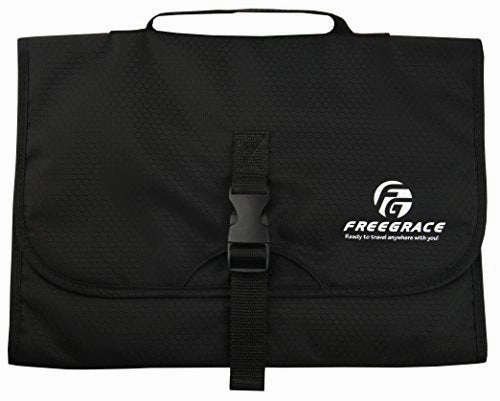 Premium Hanging Toiletry Travel Bag - Cosmetic, Jewelry, Toiletry & Accessory Storage Organizer