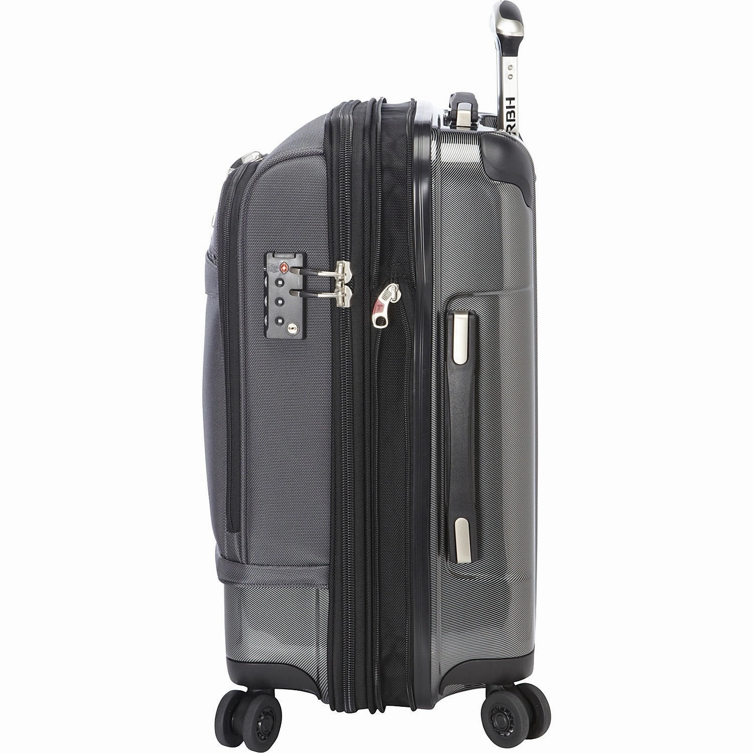 Ricardo Beverly Hills Luggage Rodeo Drive 21-Inch 4-Wheel Expandable Hybrid Wheelaboard, Anthracite, One Size ?