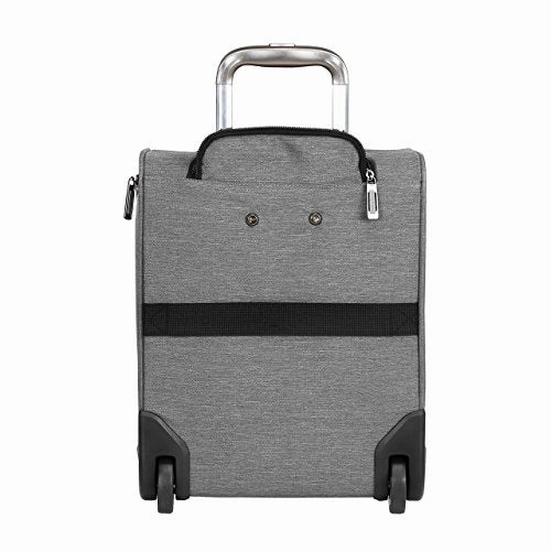 Ricardo Beverly Hills Malibu Bay 16-Inch Under Seat Rolling Tote, Gray