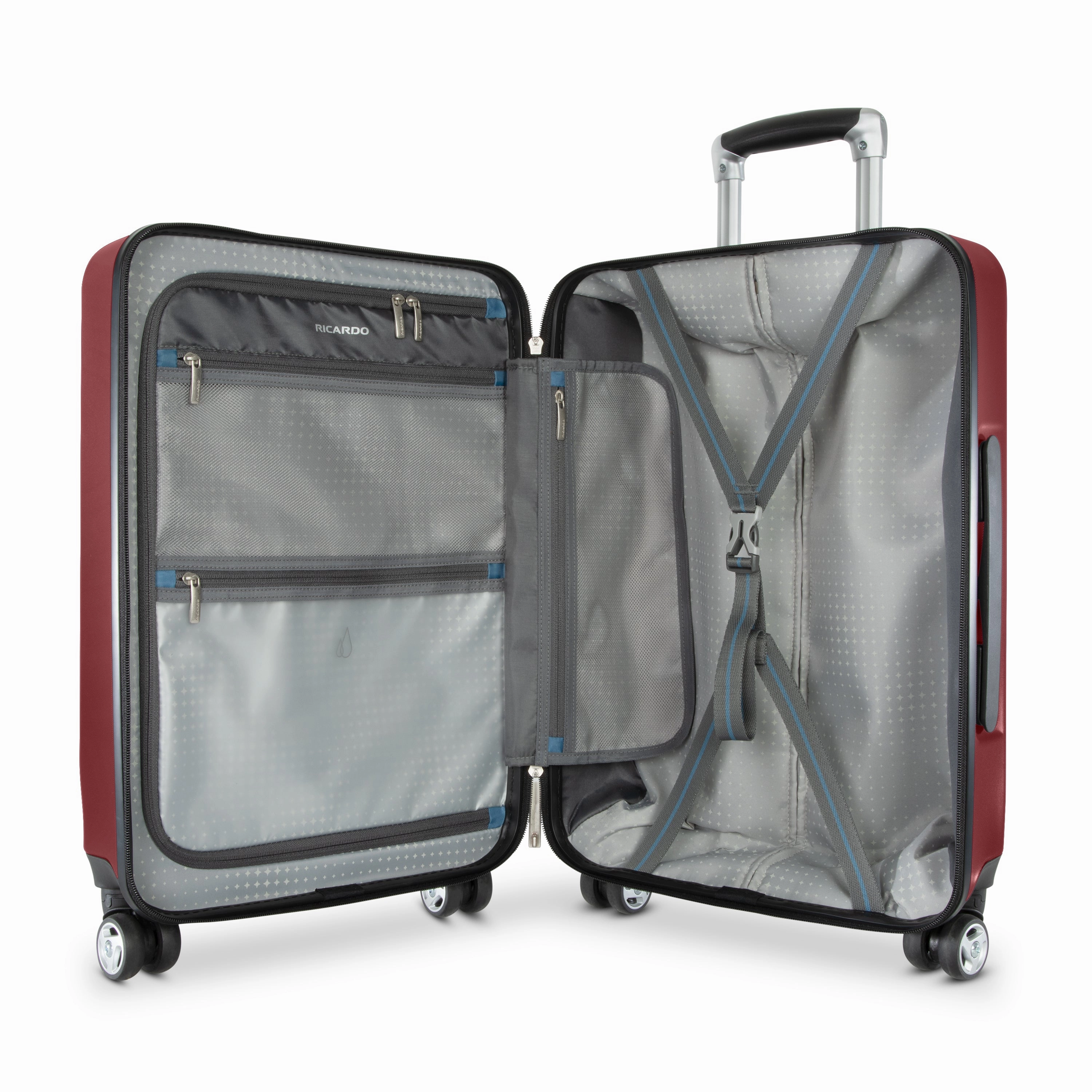 Ricardo Beverly Hills Melrose Hardside Expandable Luggage, 20" Carry On