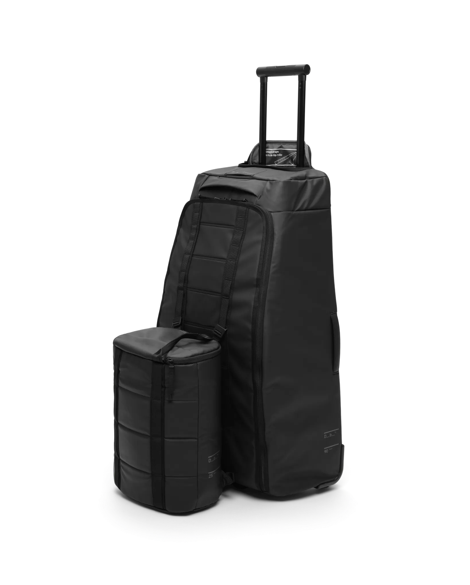 Roamer Duffel Backpack 25L Reflective Black