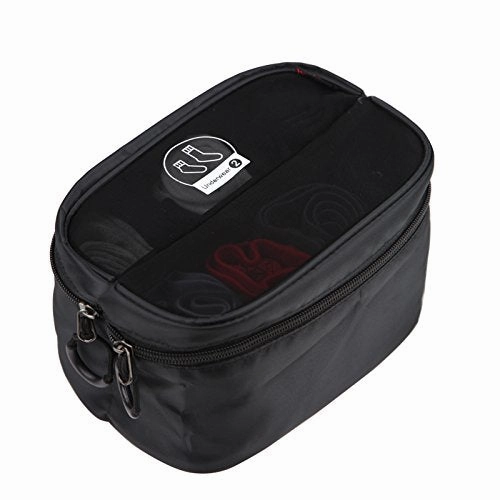 Rockland 6 Piece Smartpack Luggage Packing Cubes, Black