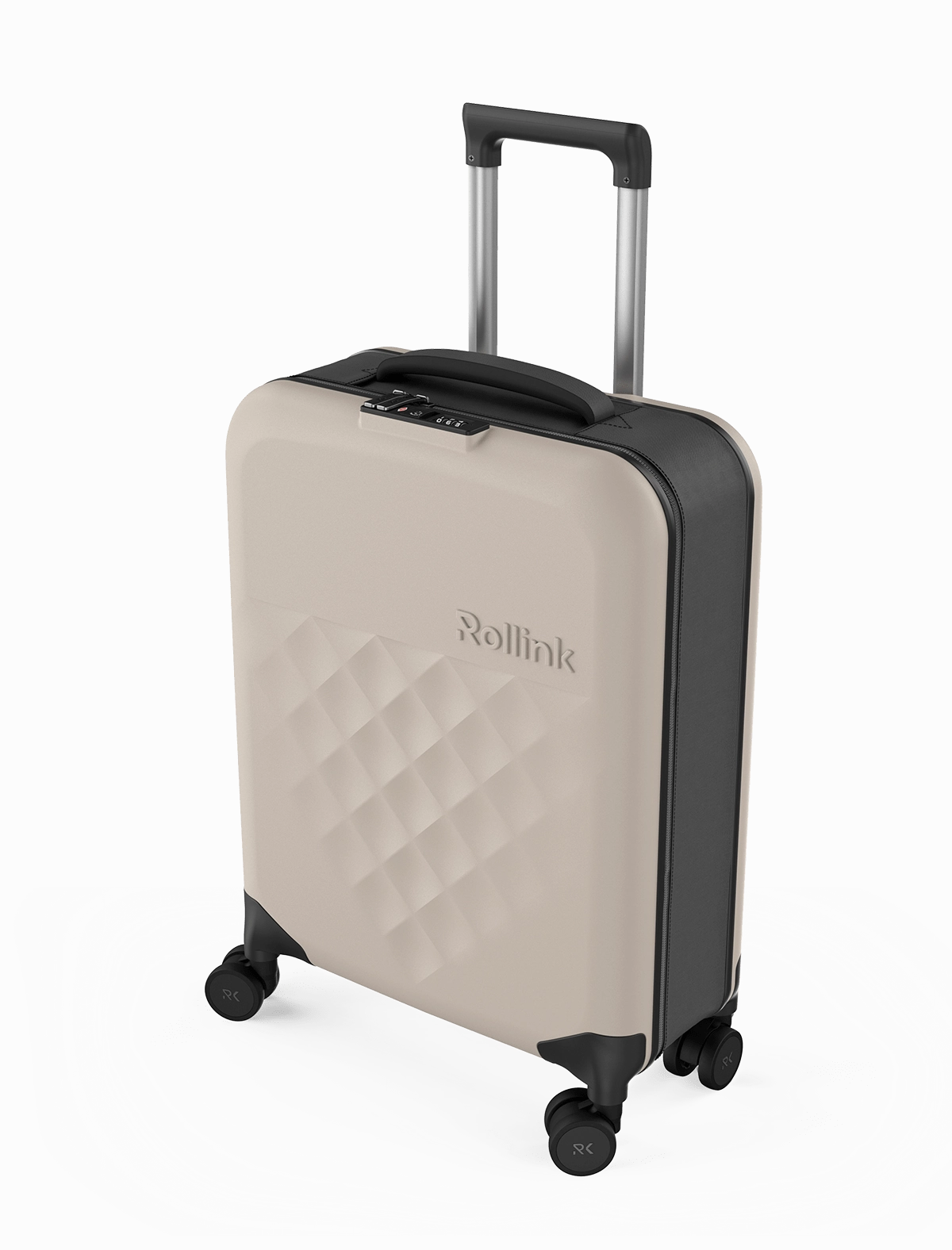Rollink Flex 360 Collapsible 4-Wheel International Carry-On Luggage