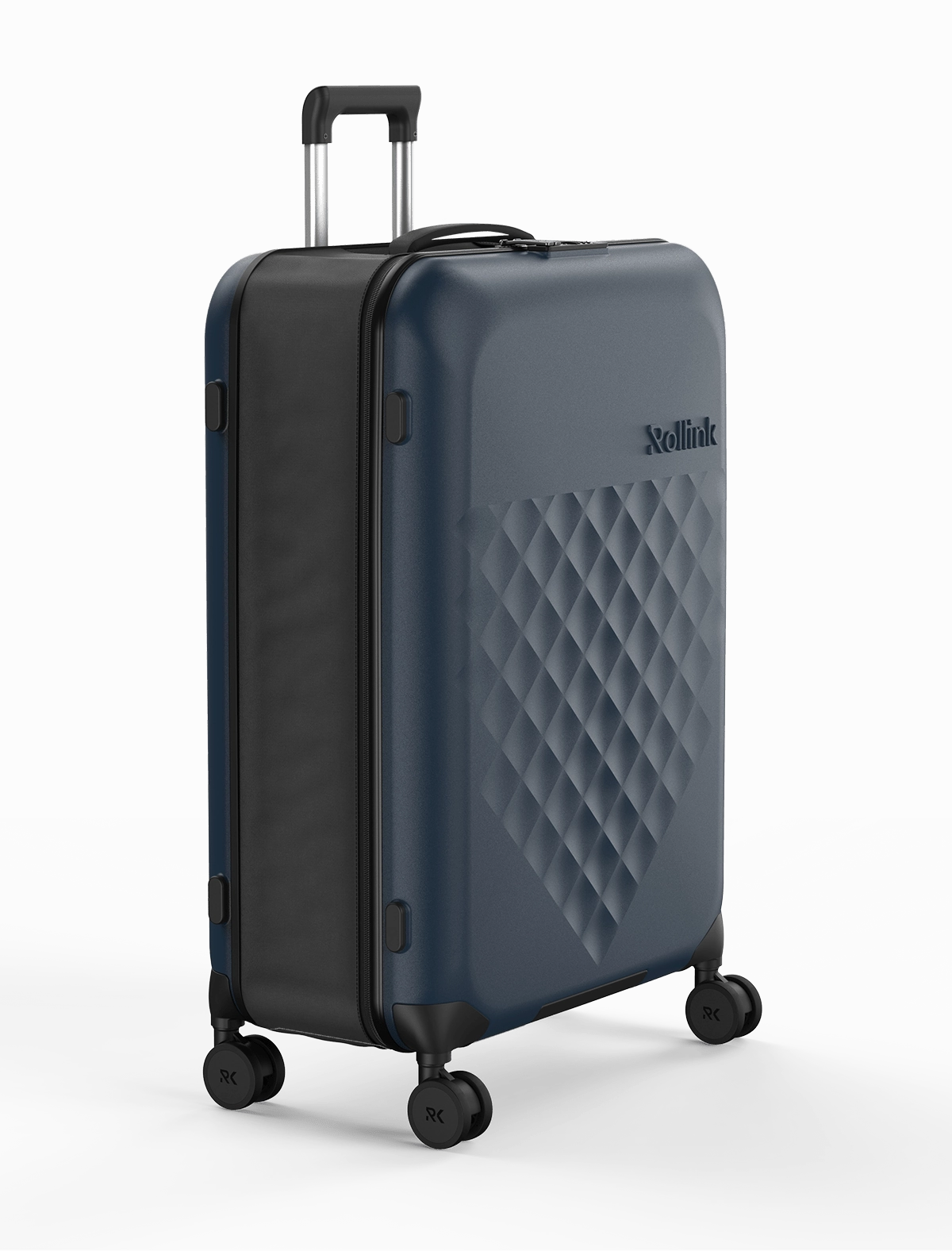 Rollink Flex 360 Large Checked 4 Wheel Collapsible Luggage