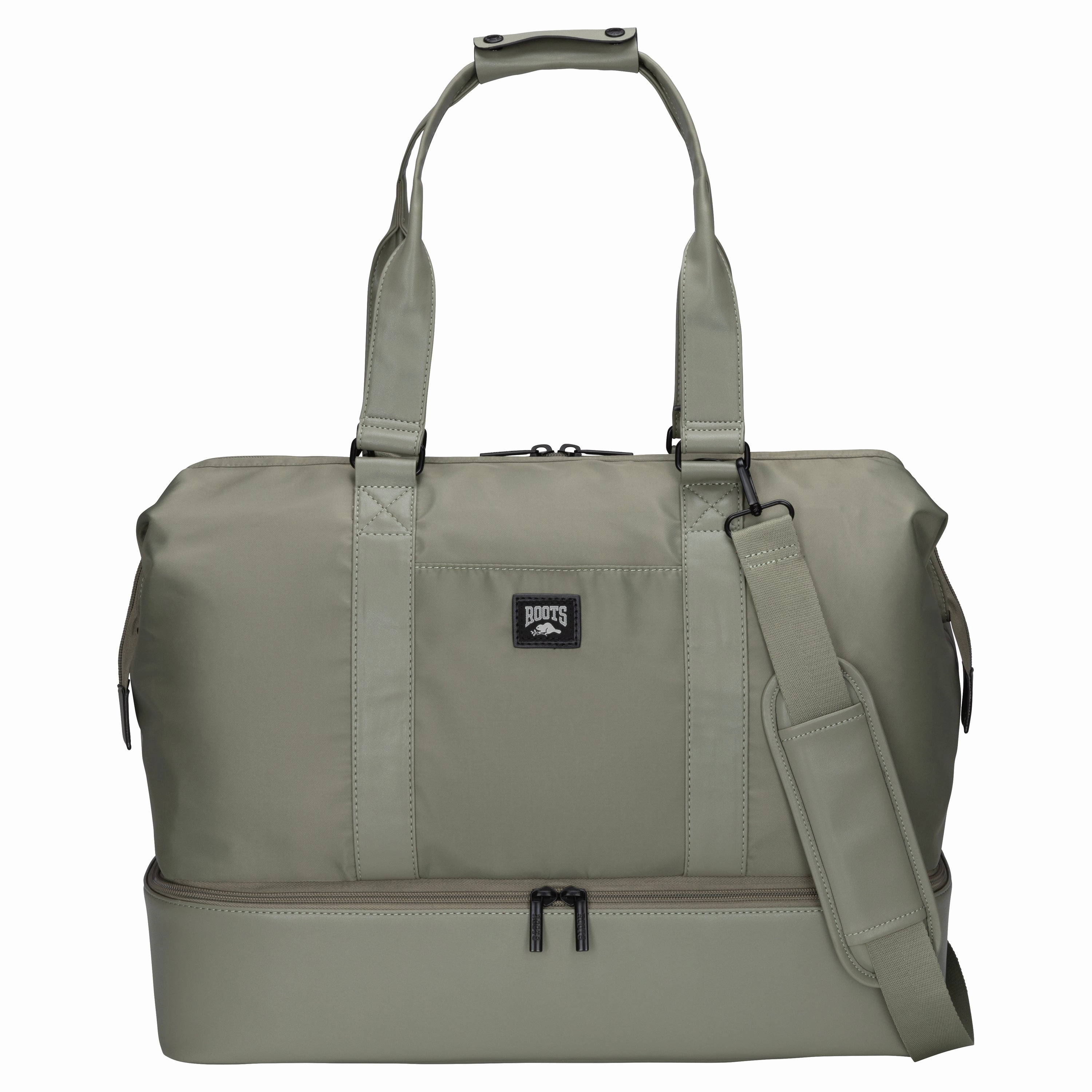 Roots Travel Drop Bottom Weekender Bag