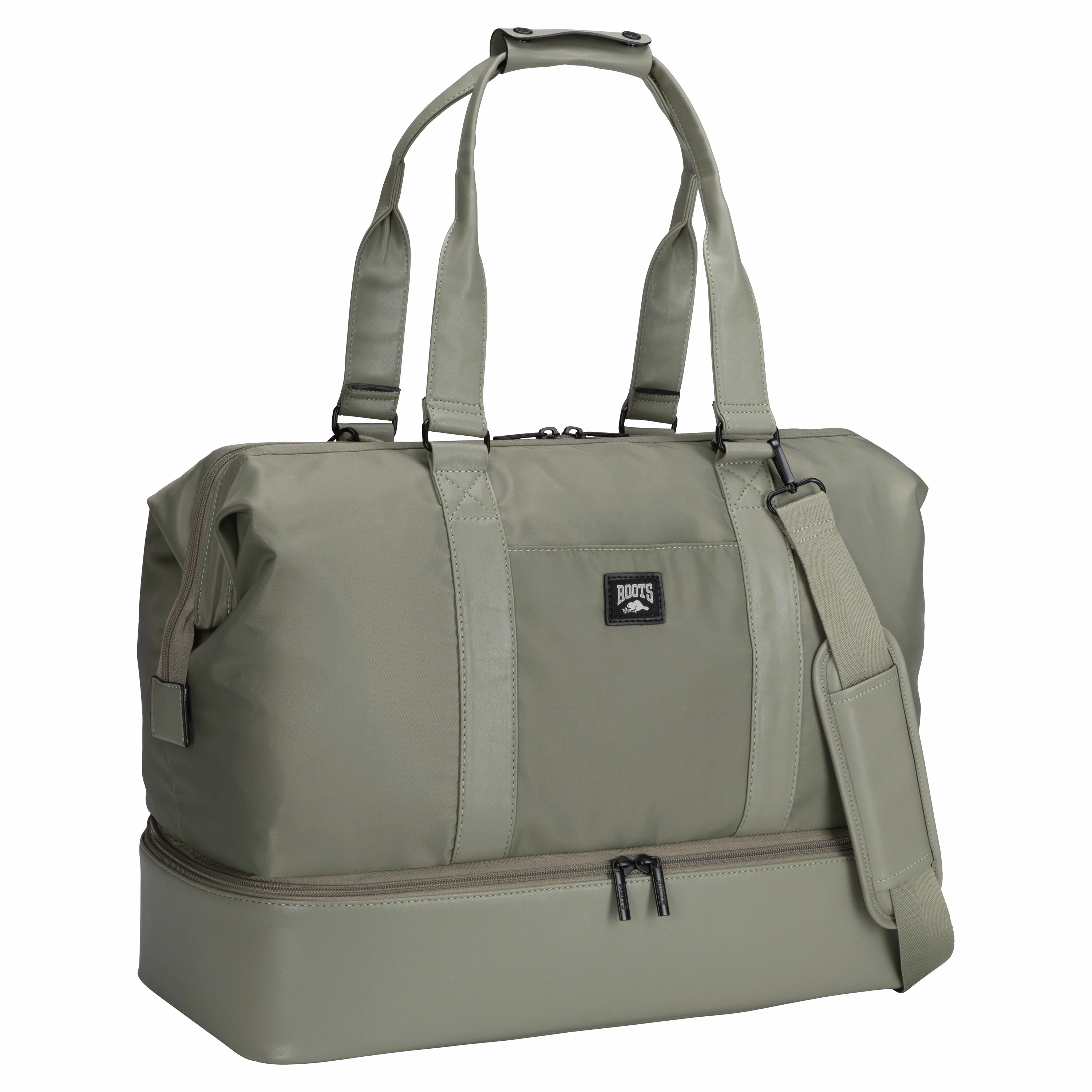 Roots Travel Drop Bottom Weekender Bag