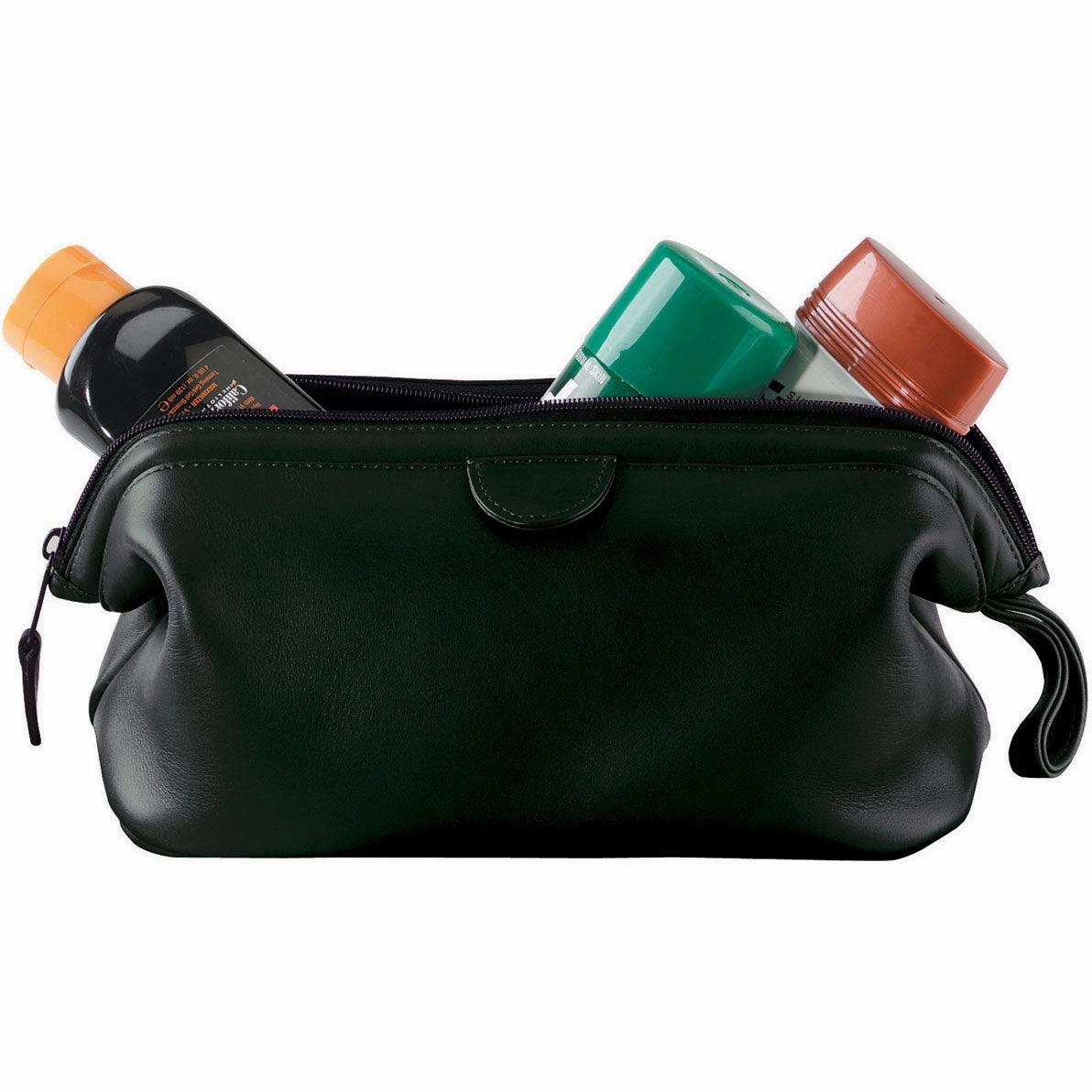 Royce Leather Travel Toiletry Wash Bag
