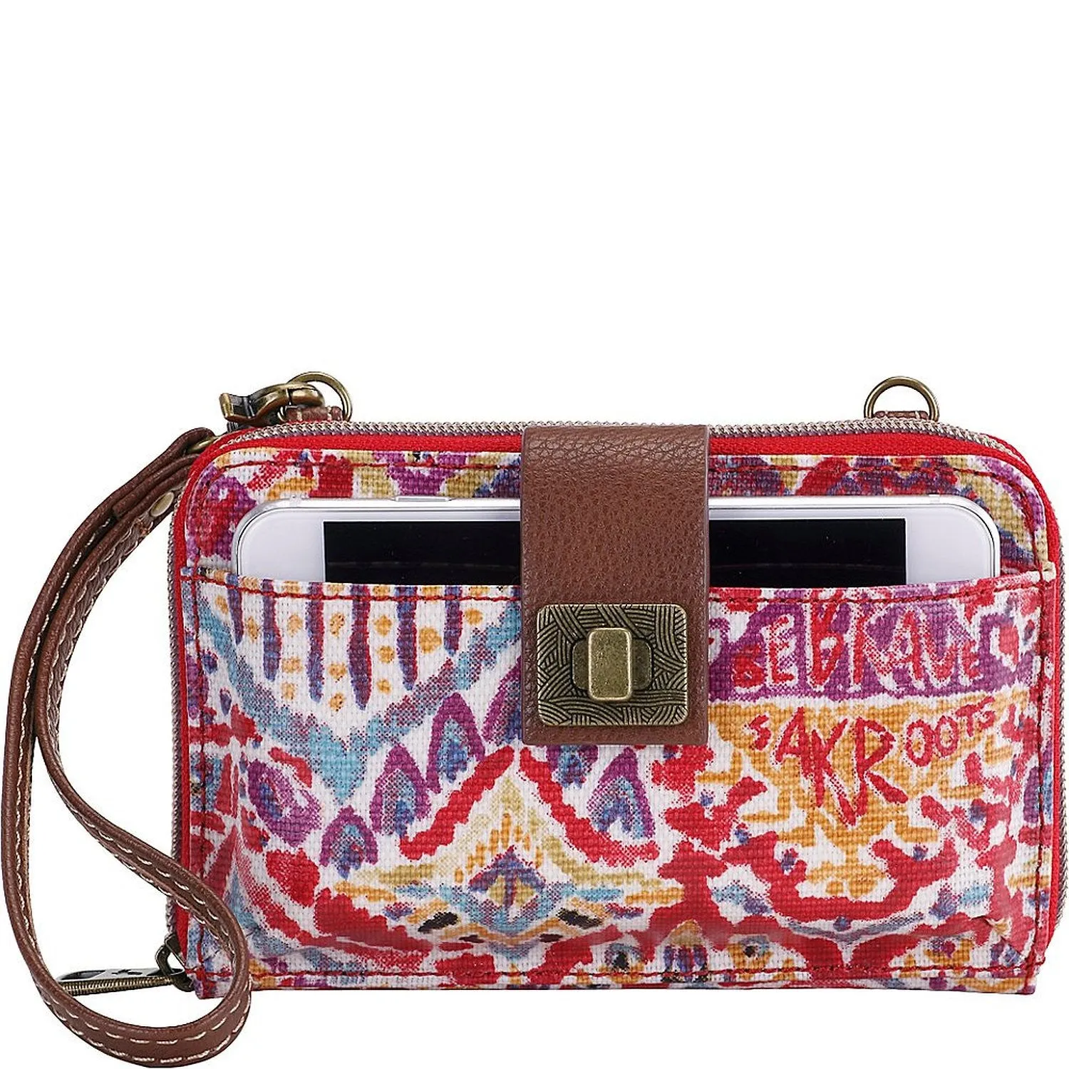 Sakroots Artist Circle Smartphone Cross-Body Bag