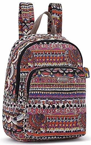 Sakroots Artist Circle Medium Backpack (One Size, Camel One World)