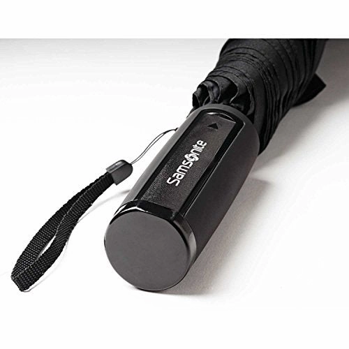 Samsonite Auto Open Travel Umbrella, Black