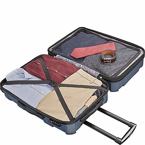 Samsonite Centric 3-Piece Nested Luggage Set With Accessory Kit (Blue Slate)