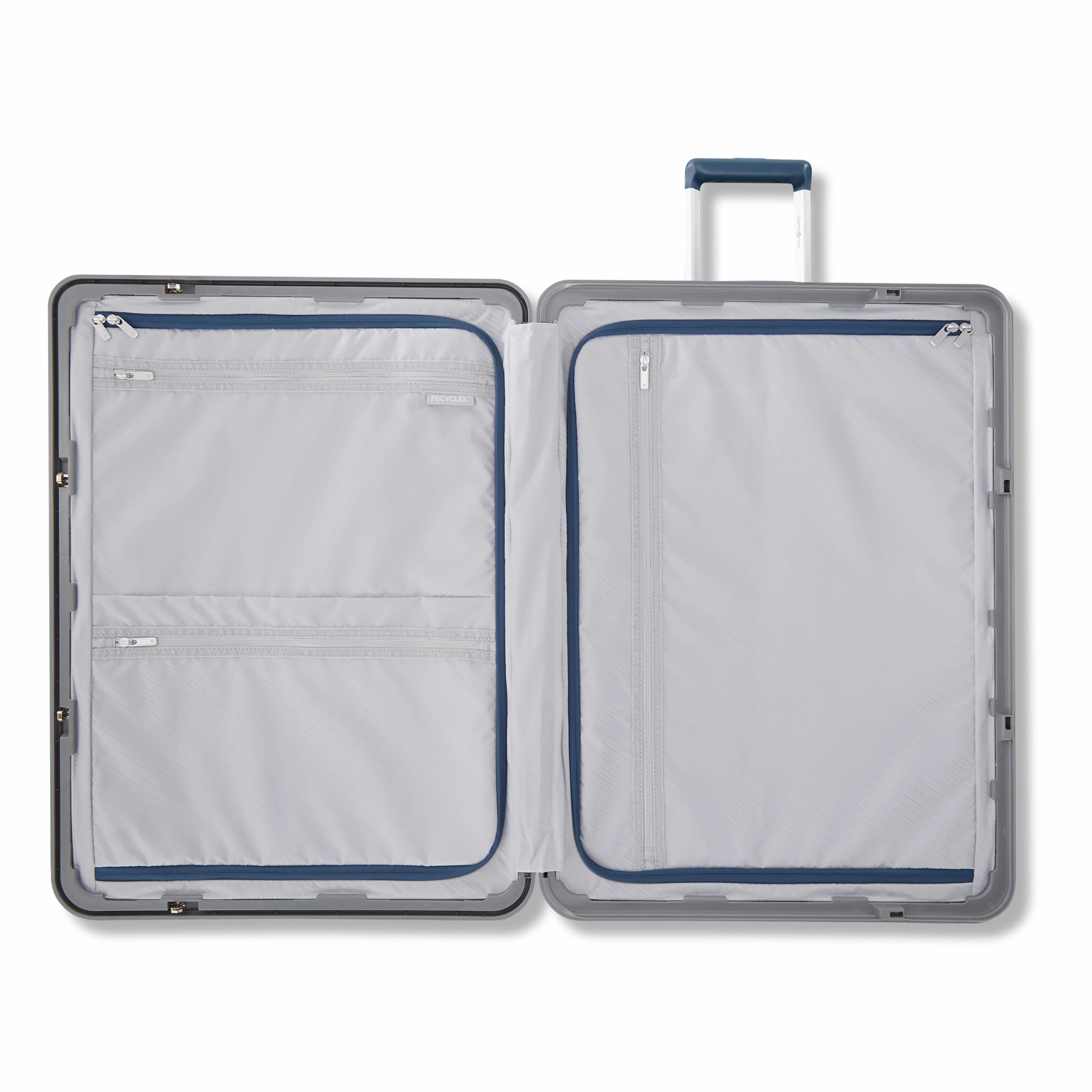 Samsonite Framelock Max Hardside Luggage with Spinner Wheels, Lightweight zipper-less (Carry-on Spinner)