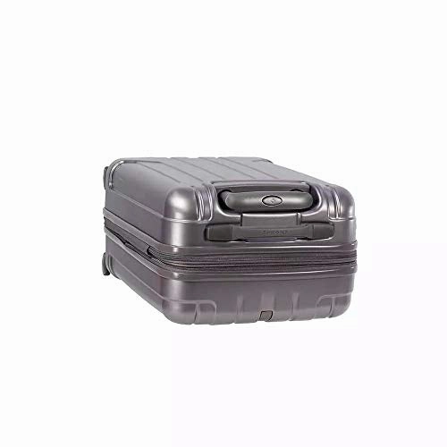 Samsonite Near Spinner 78/29 exp Unisex Large Silver Polypropylene Luggage Bag AY8055003