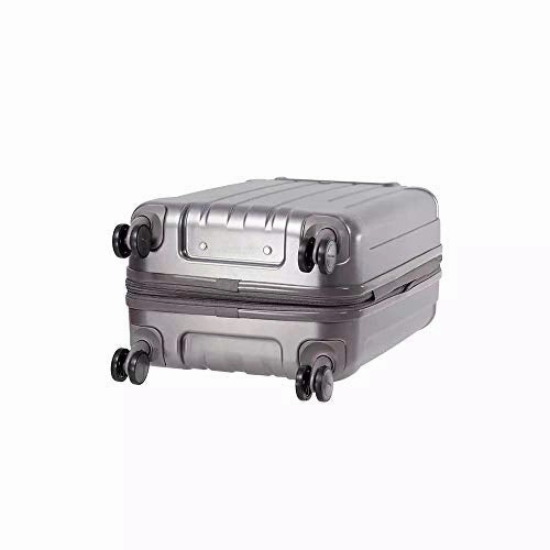 Samsonite Near Spinner 78/29 exp Unisex Large Silver Polypropylene Luggage Bag AY8055003