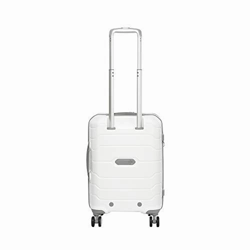 Samsonite Octolite Spinner Unisex Small White Polypropylene Luggage Bag I72005004