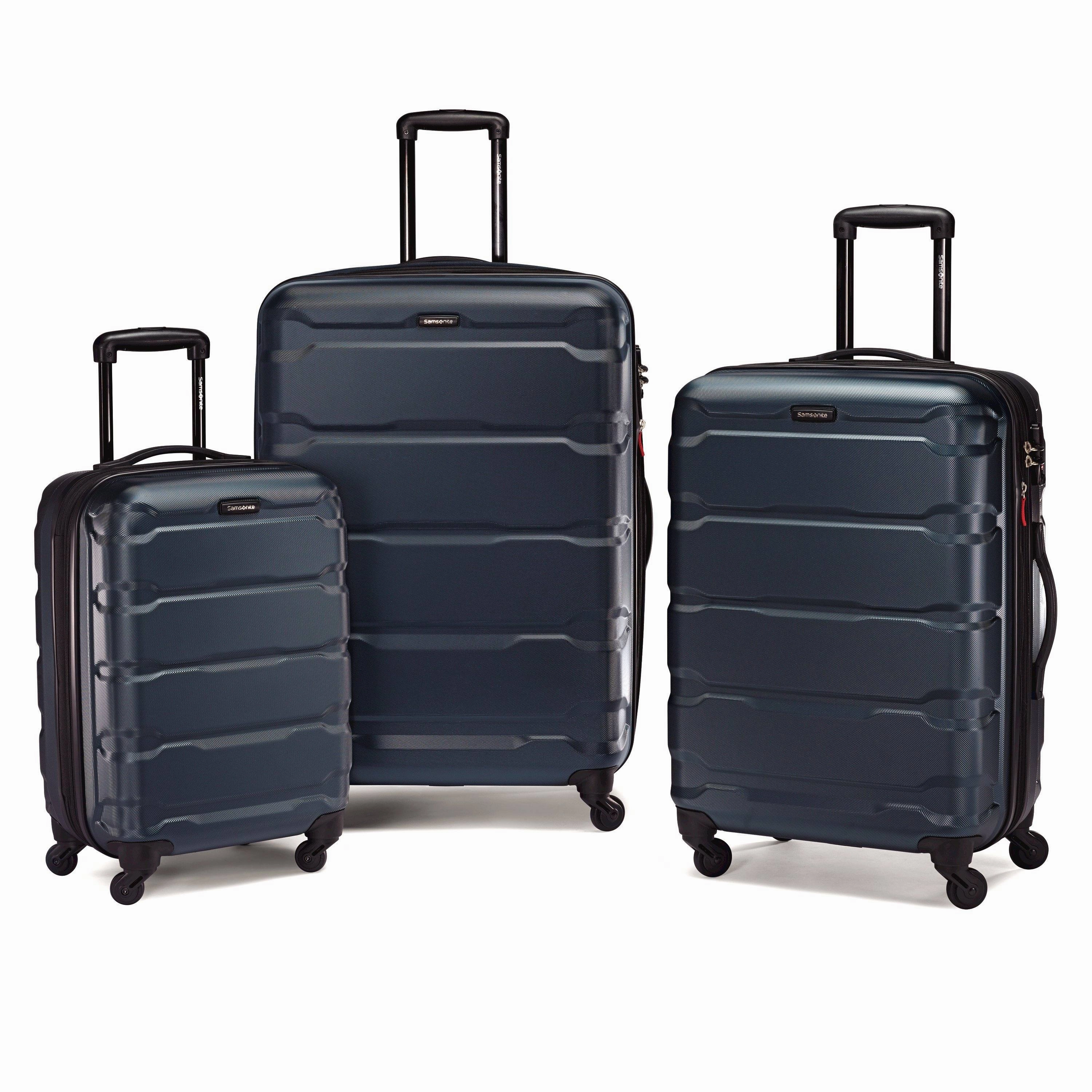 Samsonite Omni PC 3 Piece Set (20"/24"/28") Hardshell 4-Wheel Luggage Sets