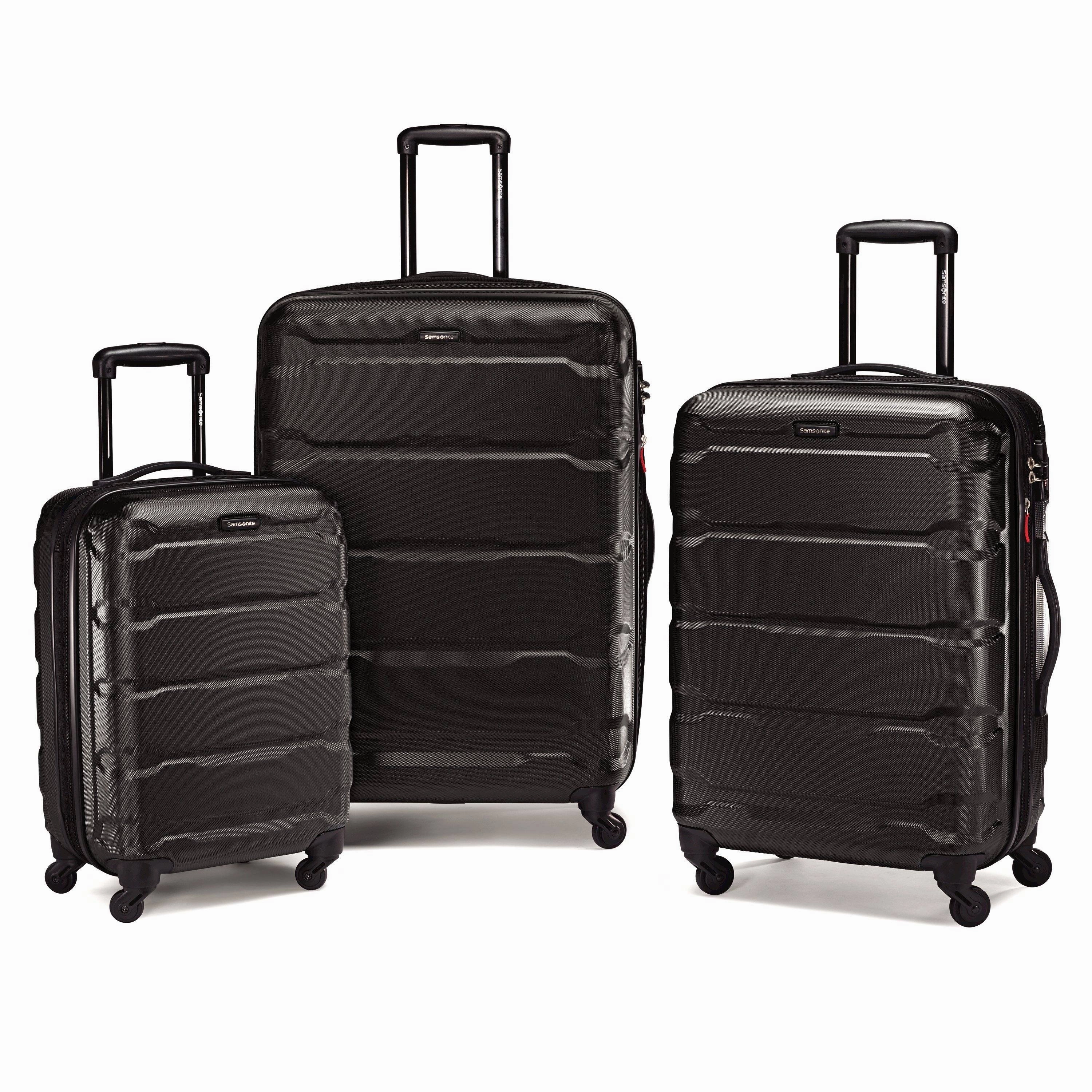 Samsonite Omni PC 3 Piece Set (20"/24"/28") Hardshell 4-Wheel Luggage Sets