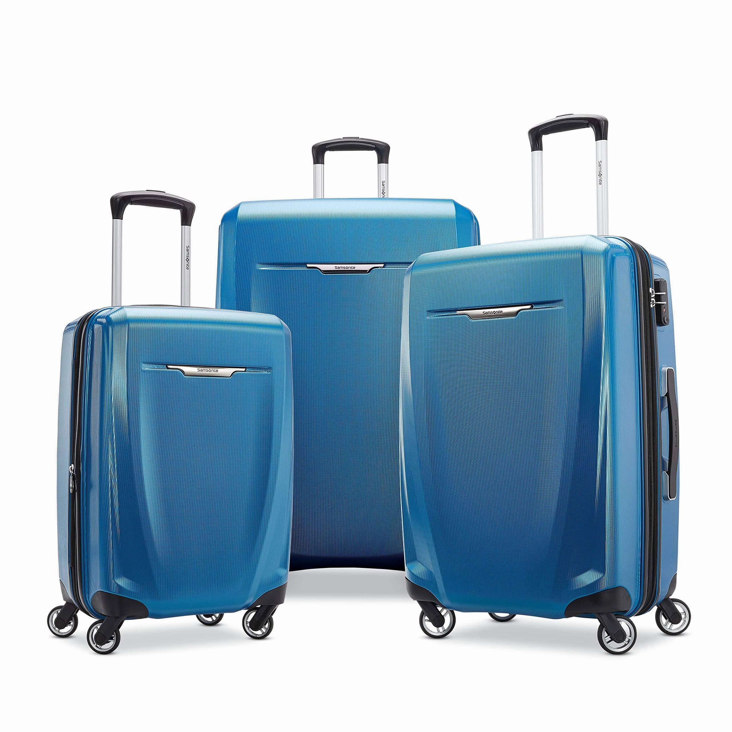 Samsonite Winfield 3 DLX 3 Piece Set (20"/24"/28") 4-Wheel Luggage Set