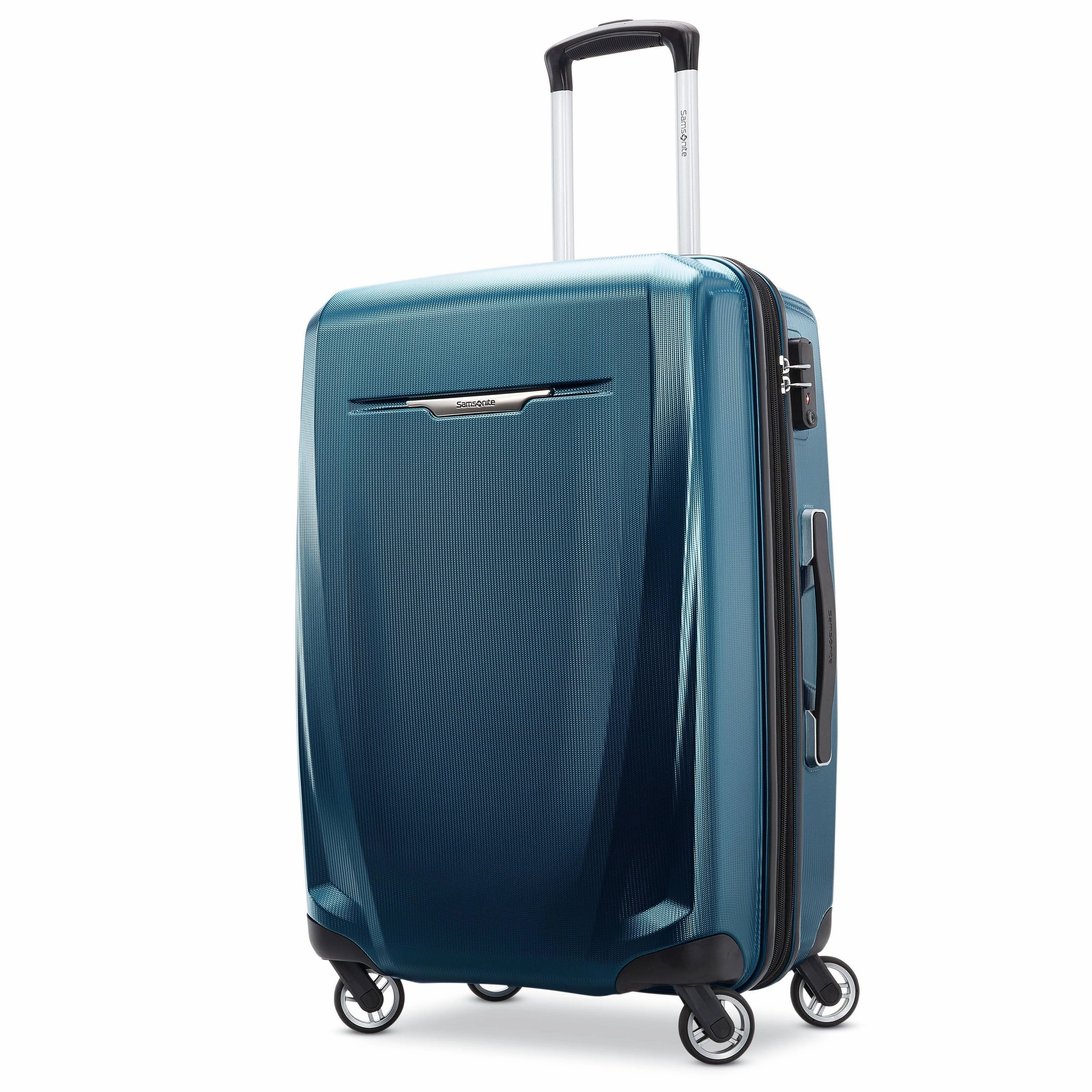Samsonite Winfield 3 DLX Checked-Medium 25-Inch 4-Wheel Medium Luggage