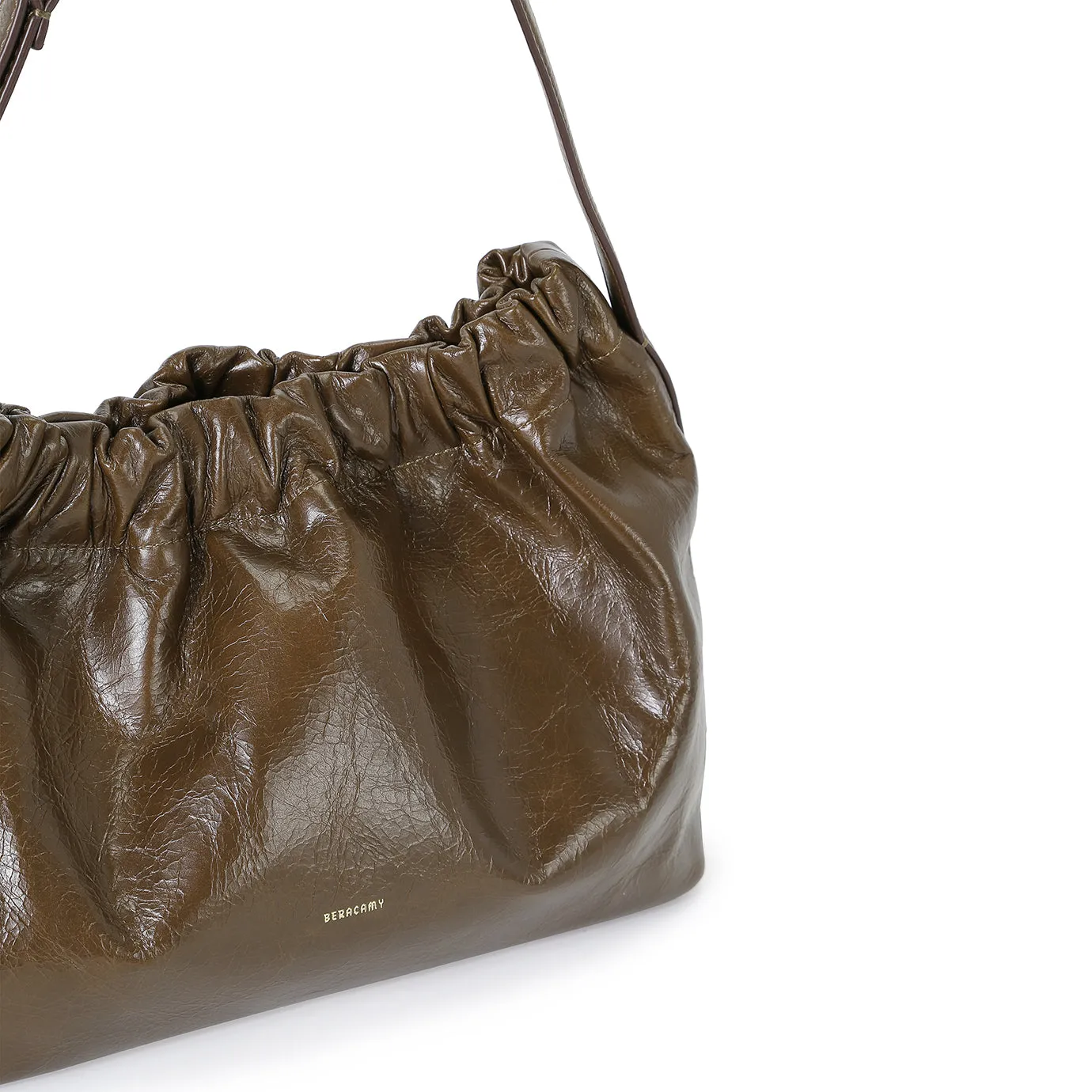 Scrunchie Shoulder Bag - Cacao