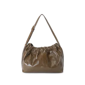 Scrunchie Shoulder Bag - Cacao