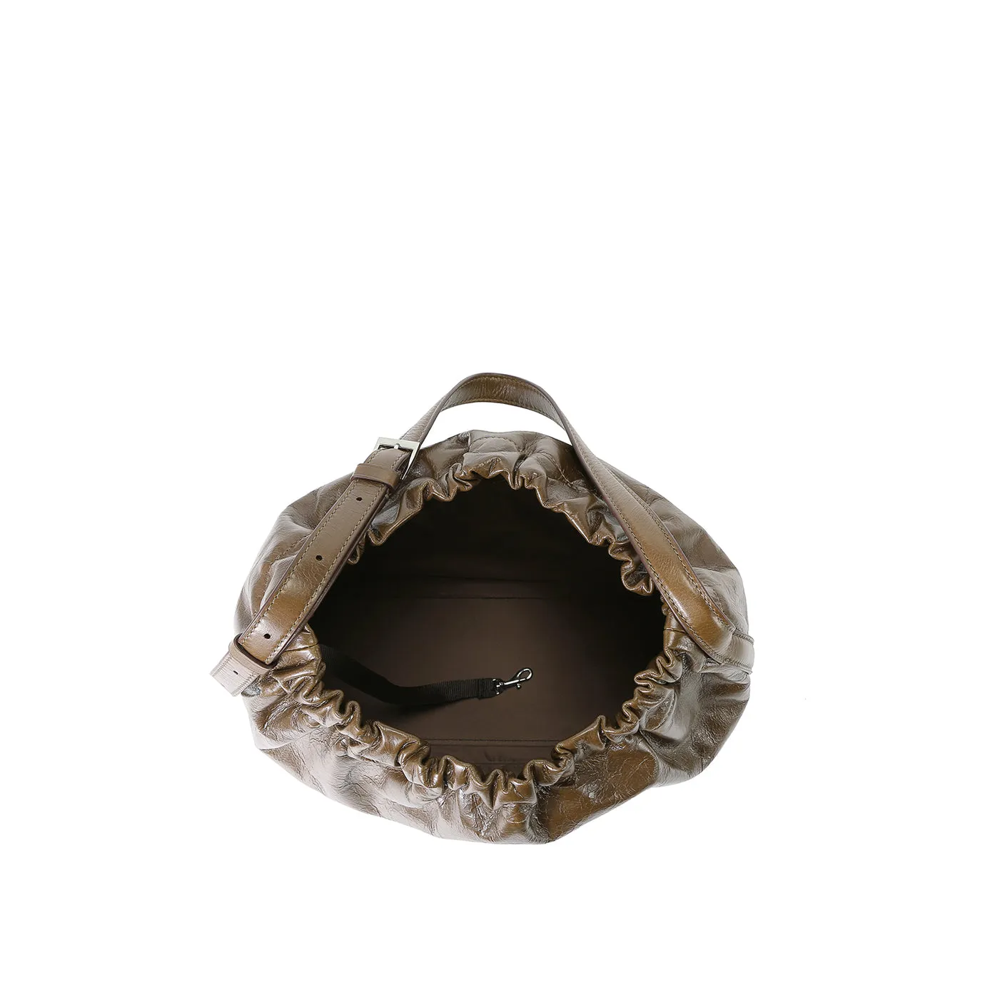 Scrunchie Shoulder Bag - Cacao