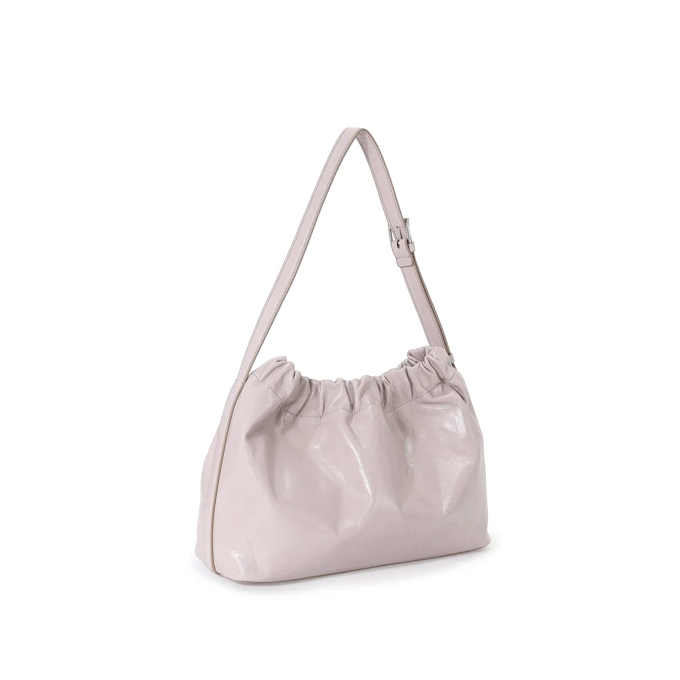 Scrunchie Shoulder Bag - Pink