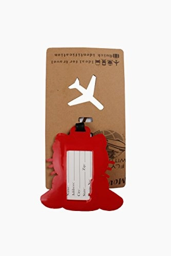 Set Of 3 - Super Cute Kawaii Cartoon Silicone Travel Luggage Id Tag For Bags (Hello Kitty 3)