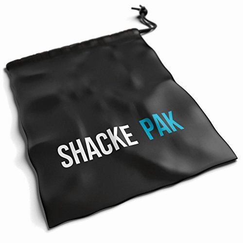 Shacke Pak - 4 Set Packing Cubes - Travel Organizers with Laundry Bag (Aqua Teal)