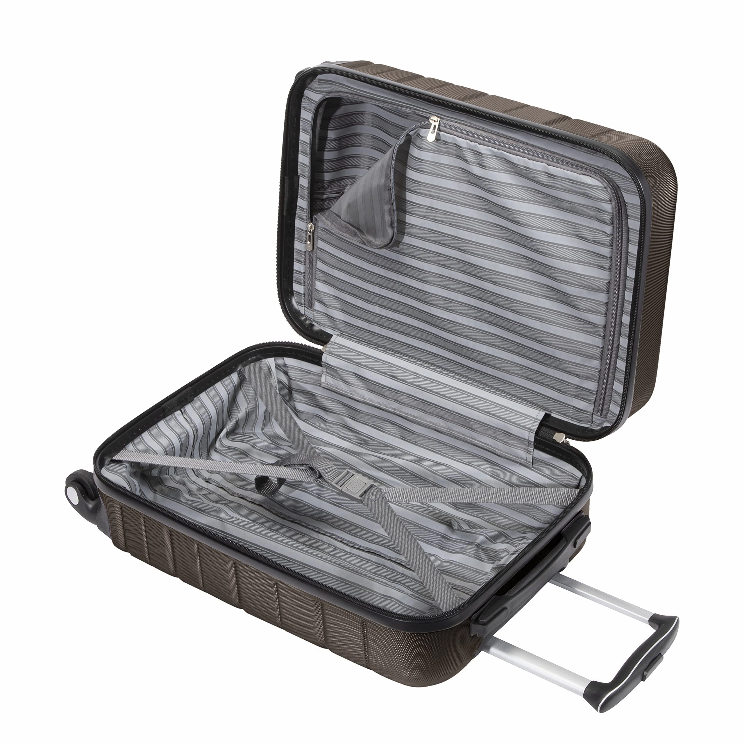 Skyway Epic 2.0 Hardside Lightweight Expandable ABS Shell Spinner Luggage, 20" Carry On