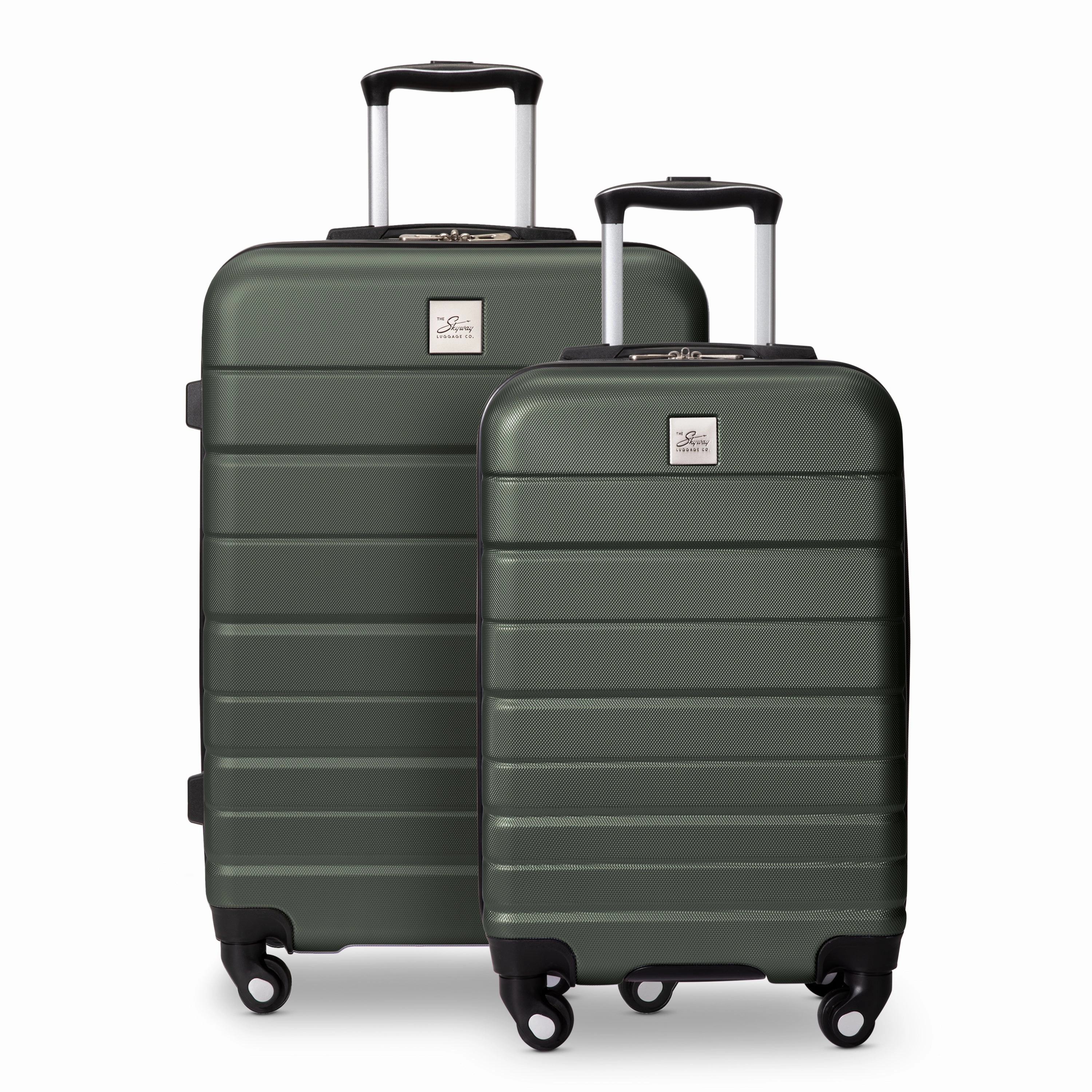 Skyway Epic 2.0 Hardside Lightweight Expandable ABS Shell Spinner Luggage, 2 Piece set (20",24")