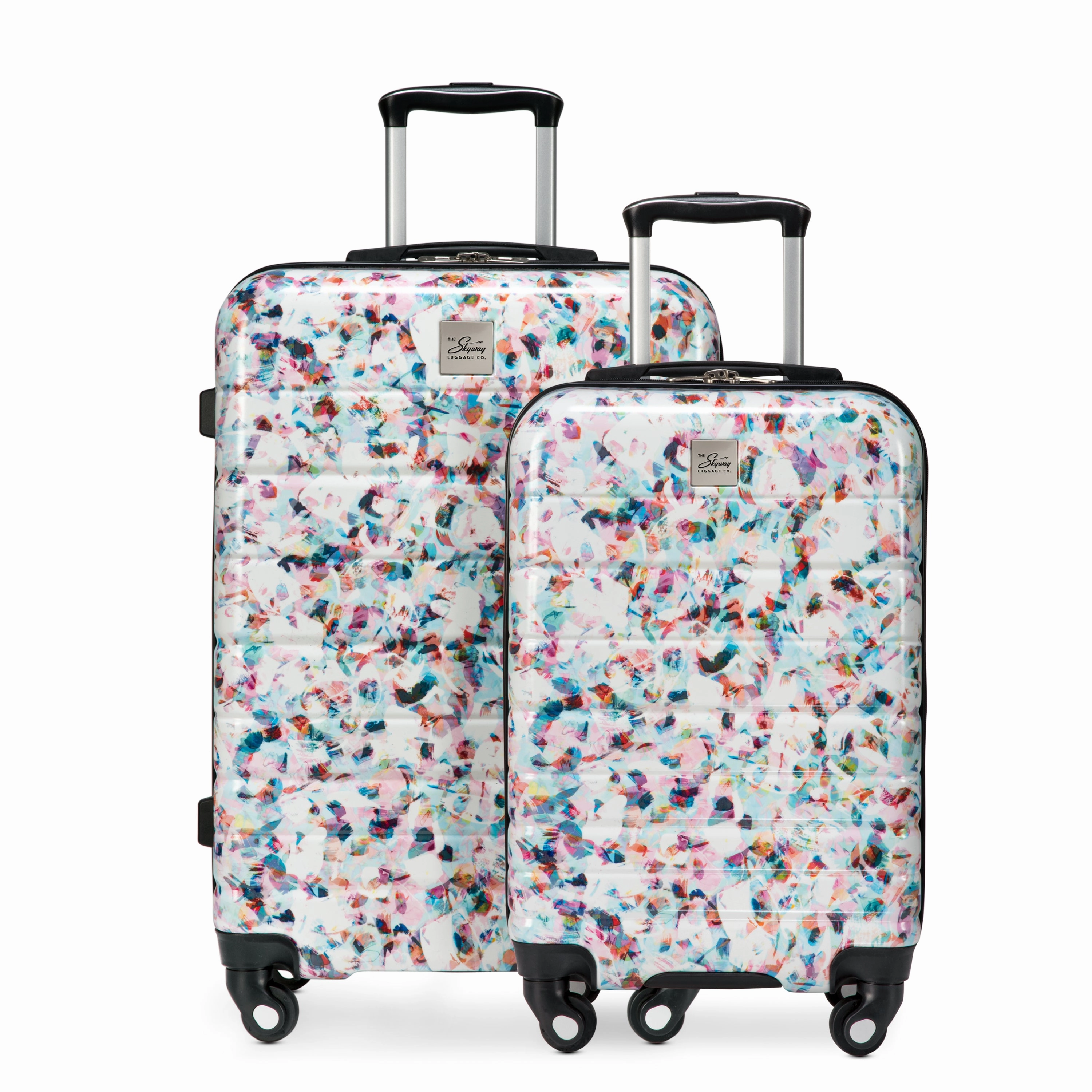 Skyway Epic 2.0 Hardside Lightweight Expandable ABS Shell Spinner Luggage, 2 Piece set (20",24")