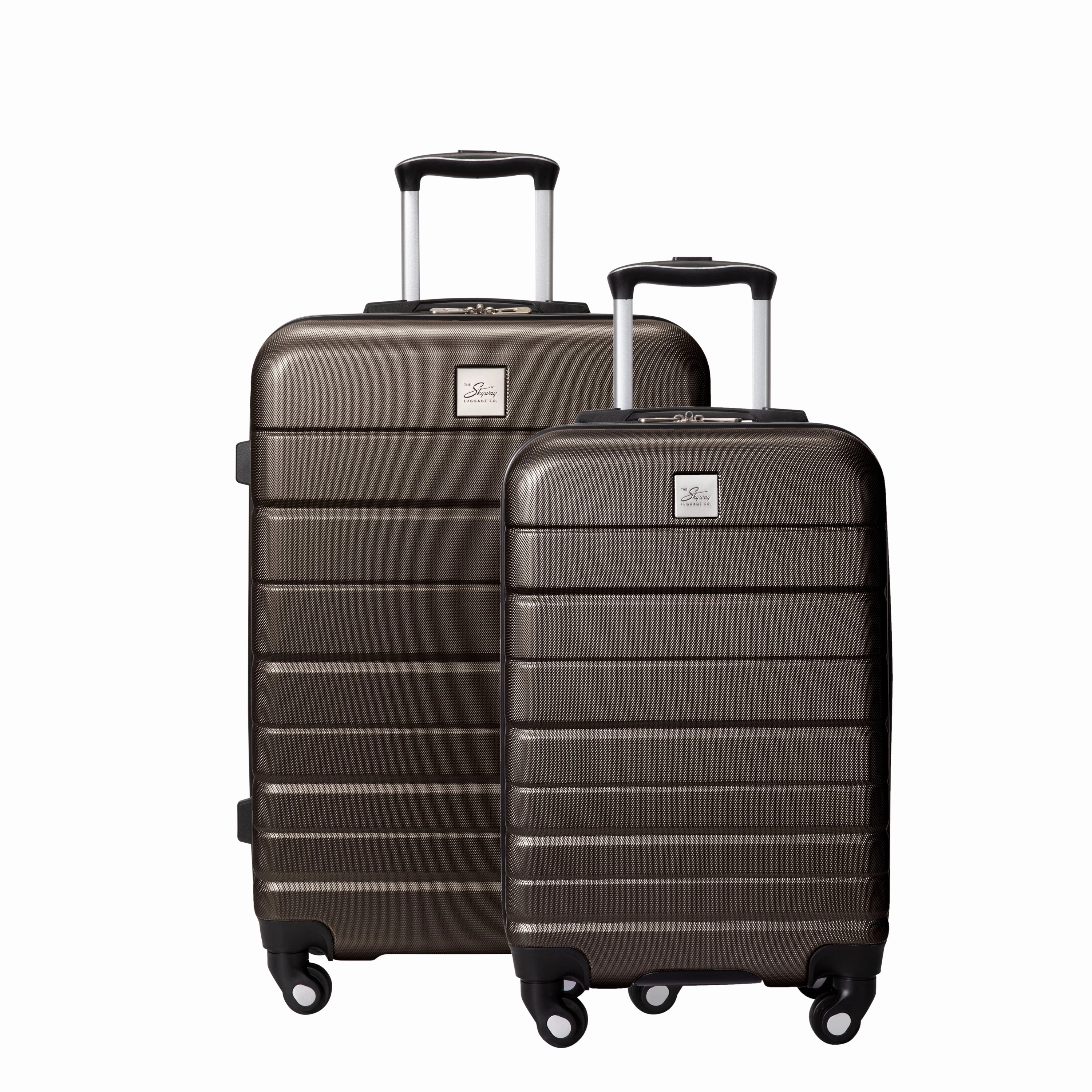 Skyway Epic 2.0 Hardside Lightweight Expandable ABS Shell Spinner Luggage, 2 Piece set (20",24")
